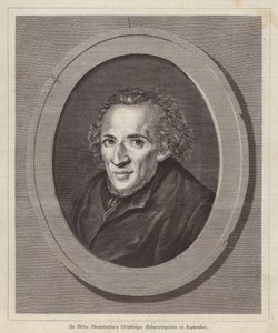 Moses Mendelssohn, deutscher jüdischer Philosoph