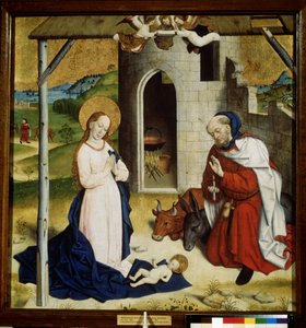 Die Anbetung des Christkindes von German School