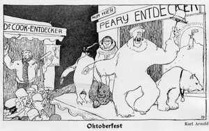 Nordpol: Cook und Robert Edwin Peary - Jugend von German School