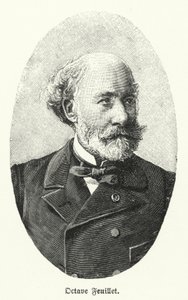 Octave Feuillet, französischer Romanautor und Dramatiker (Lithografie) von German School