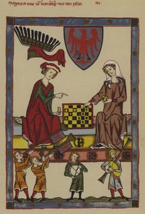 Otto IV., Markgraf von Brandenburg und seine Frau, Hedwig von Holstein von German School