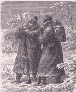 Vorposten im Schnee, Cassells Geschichte des Krieges zwischen Frankreich und Deutschland