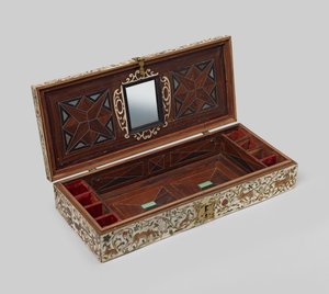 Bemalter Elfenbein-Hochzeitsschrein, 1600-99