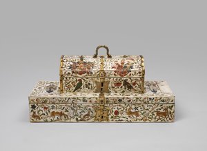 Elfenbein-Hochzeitskästchen, 1600-99