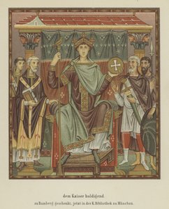 Huldigung an den Heiligen Römischen Kaiser Otto III.