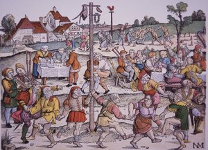 Bauern tanzen