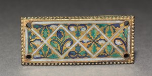 Plakette von einem Reliquienschrein, ca. 1170 von German School