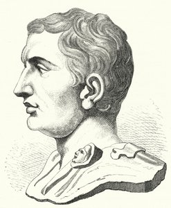 Pompeius der Große, römischer Politiker und Soldat (Gravur) von German School