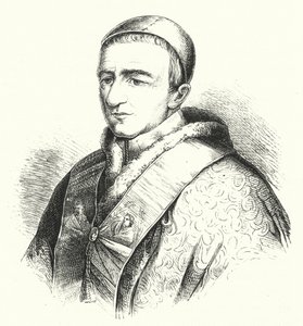 Papst Gregor XVI. (Stich) von German School