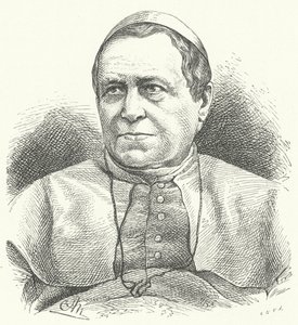 Papst Pius IX. (Stich) von German School