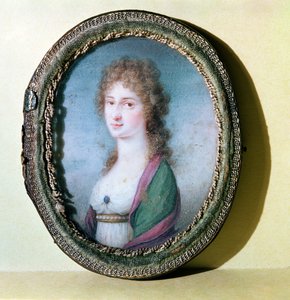 Porträtminiatur der Gräfin Marie Erdody (1779-1837)