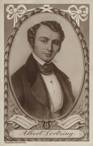 Porträt von Albert Lortzing von German School