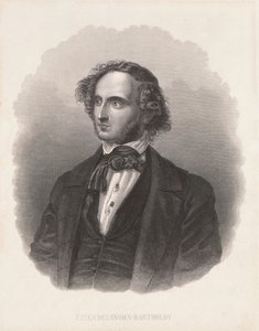 Porträt von Felix Mendelssohn (1809-47)