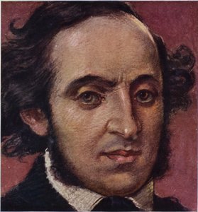 Porträt von Felix Mendelssohn von German School