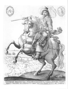 Porträt von Gustav II. Adolf, König von Schweden (1594-1632)