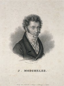Porträt von Ignaz Moscheles (1794-1870) von German School