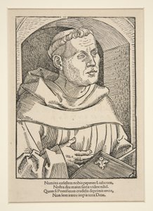 Porträt von Martin Luther von German School