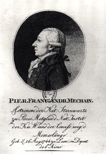 Porträt von Pierre Méchain (1744-1804) von German School