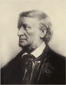 Porträt von Richard Wagner von German School