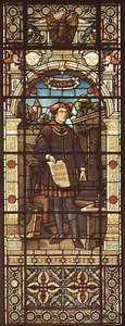 Porträt von William Caxton (ca. 1422-91) gemacht von Mayer und Co., Münchner Firma aktiv in London, ca. 1880 von German School