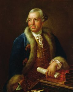 Porträt des deutschen Komponisten Christoph Willibald von Gluck (1714-1787)