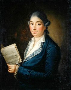 Porträt der Sängerin Morelli von German School