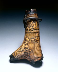 Pulverflasche, ca. 1580