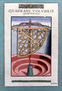 Azimutaler Quadrant in „Astronomiae instituatae machanicia“ von Tycho Brahe (1546 - 1601), Wandsbeck