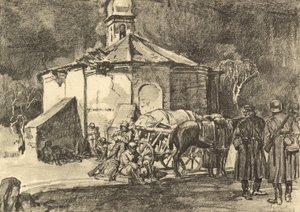 Rast an der Kirche in Focsani von German School