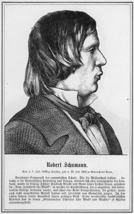 Robert Schumann (Stich) von German School