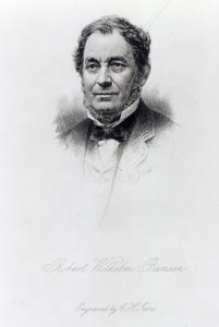 Robert Wilhelm Bunsen, graviert von C.H. Jeens von German School
