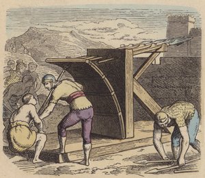 Römische Ballista von German School
