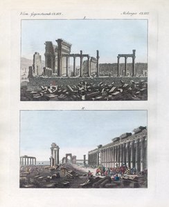 Ruinen von Palmyra von German School