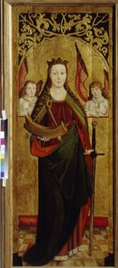 Heilige Katharina von Alexandrien von German School