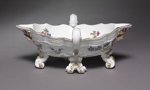 Sauciere, hergestellt in der Meissener Porzellanmanufaktur, Deutschland, 1735-56 von German School