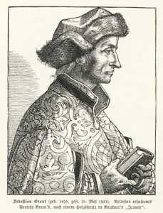 Sebastian Brant, deutscher Renaissance-Humanist und Satiriker