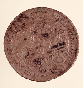 Silberthaler von Karl Friedrich, Großherzog von Baden (1728-1811) 1766 Neapel, Museo Archeologico von German School
