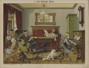 Wohnzimmer in der Stadt