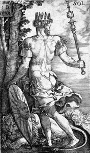 Sol, gedruckt von Georg Pencz, 1529