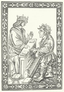 Salomon und Marcolf (Stich) von German School