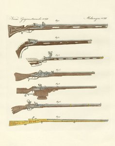 Seltsame Feuerwaffen von German School