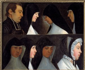 Studien von Postulantinnen und Novizinnen des Benediktinerordens von German School