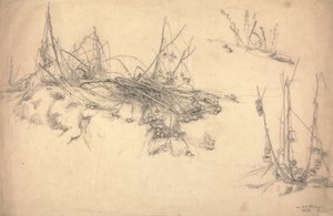 Studie einer Distel, 24. März von German School