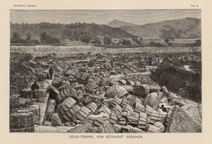 Tempel des Zeus, Olympia von German School