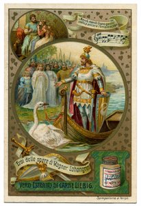 Die Charaktere von Lohengrin von German School
