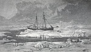 Die Germania im Eis, London, 1874