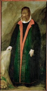 Der haarige Mann, Petrus Gonzalvus, geboren 1556 auf Teneriffa von German School