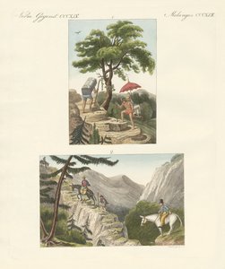 Der Pass von Honda auf dem Weg nach Bogotá und der Pass von Quindio