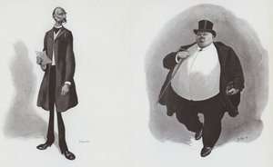 Der große Moeller: der dicke Oertel (Lithographie) von German School