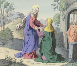 Der Besuch der Heiligen Elisabeth